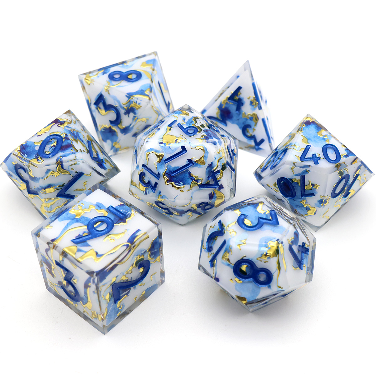 Board Game Rpg - シャープエッジの手作りrpg,大理石のテーブルゲーム,ロールプレイングゲーム,ギフト樹脂,Set-L21