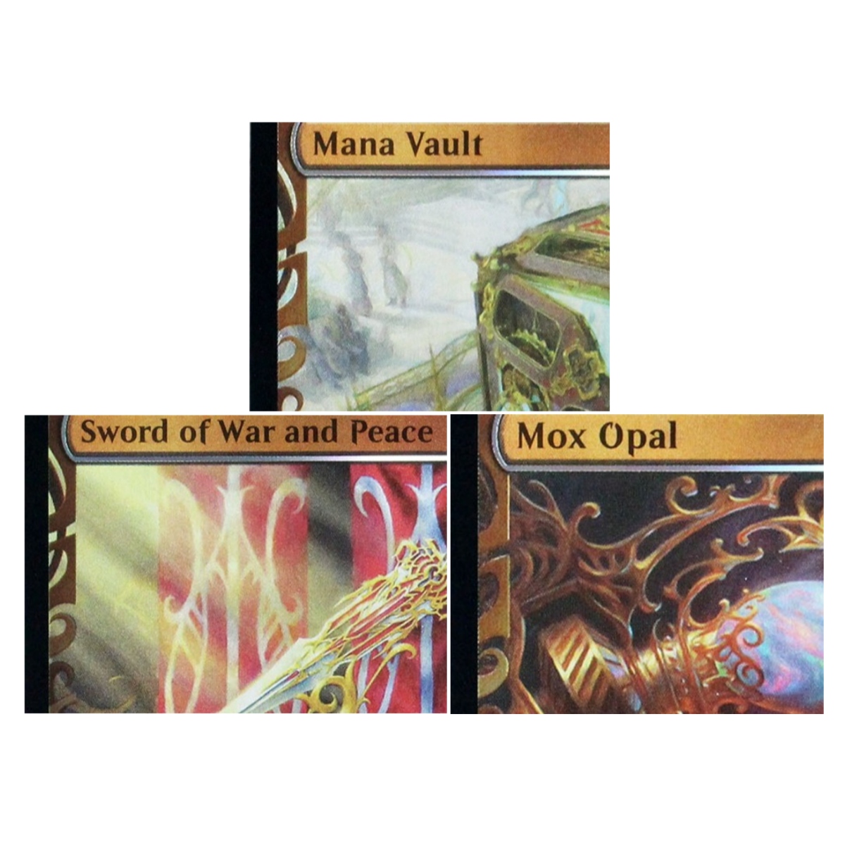 Board Game History - フォイルMPS「マナ・ヴォールト/火と氷の剣/モックス・オパール/」TCGプロキシカード 高品質ボードゲームトレーディングカード