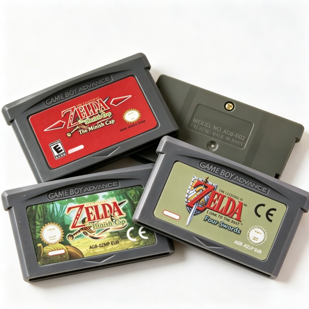 Board Game Zelda - ゼルダ GBA ゲームカートリッジ 32ビット ビデオゲームコンソール ゼルダの伝説