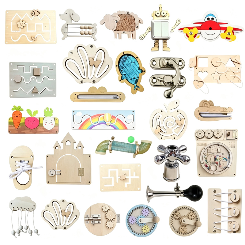 Board Game Idea - 早期教育用モンテッソーリ感覚玩具,ボード,DIYアクセサリー,赤ちゃんの活動,細かい運動技能,学習ゲーム,ビジネスボード