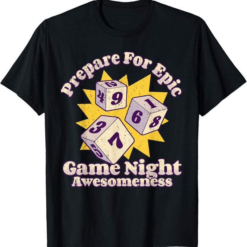 Board Game Print - ゲームナイトホストIファミリーボードTシャツ