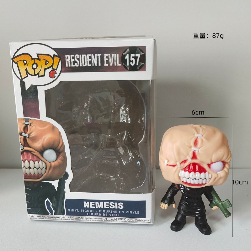 Board Game Nemesis - ファンコポップ バイオハザード ビニールフィギュア レオン ジル ネメシス
