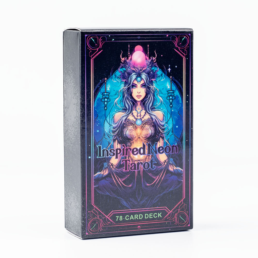nspired ネオンタロット A 78 カードデッキ英語ビ - Board Game Uno のレビューと価格