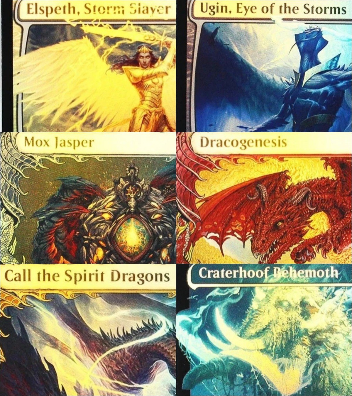 フォイル【エルスペス、ストームスレイヤー/ドラコジェネシス/ - Board Game History のレビューと価格