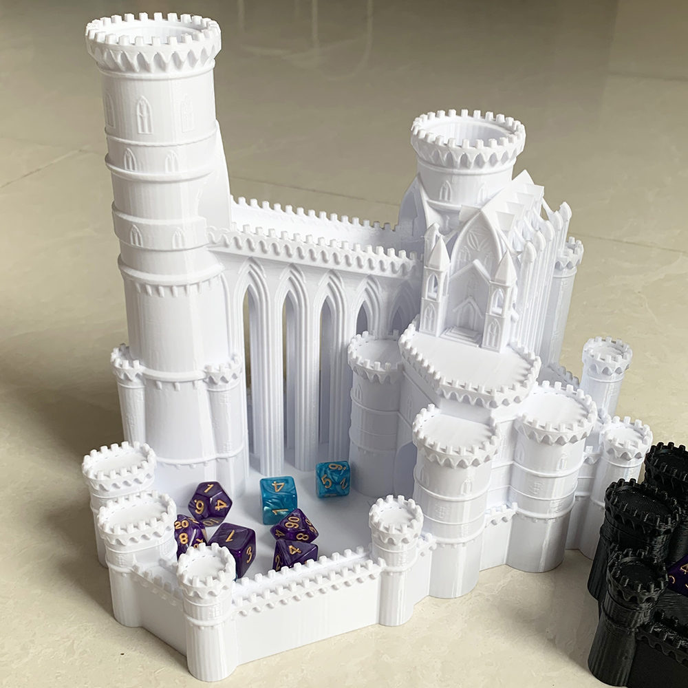 アイスキャッスル ダイステワー 3Dプリント製 テーブルトッ - Board Game Rpg のレビューと価格
