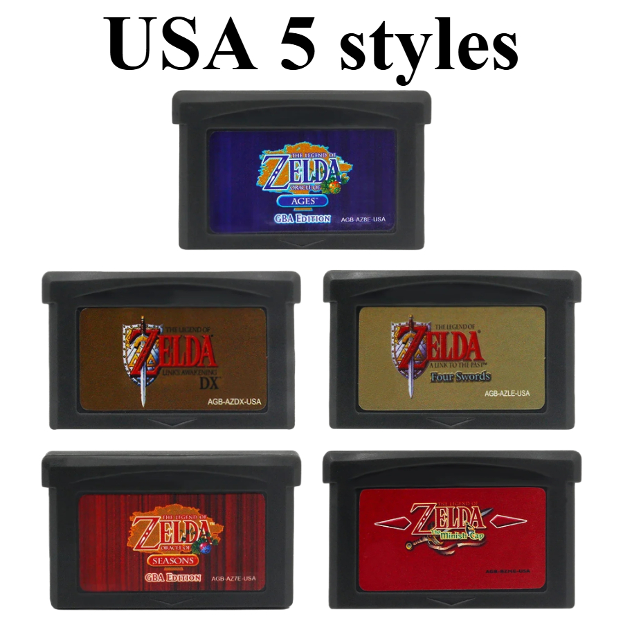 32 ビットビデオ GBA ゲームカートリッジゲームコンソー - Board Game Zelda のレビューと価格