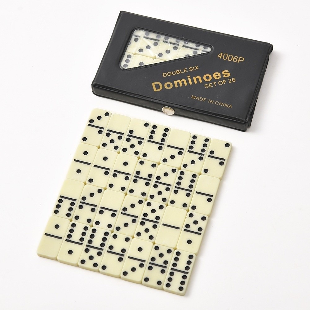 28 個ダブルシックスドミノセットエンターテイメントレジャー - Board Game Master のレビューと価格