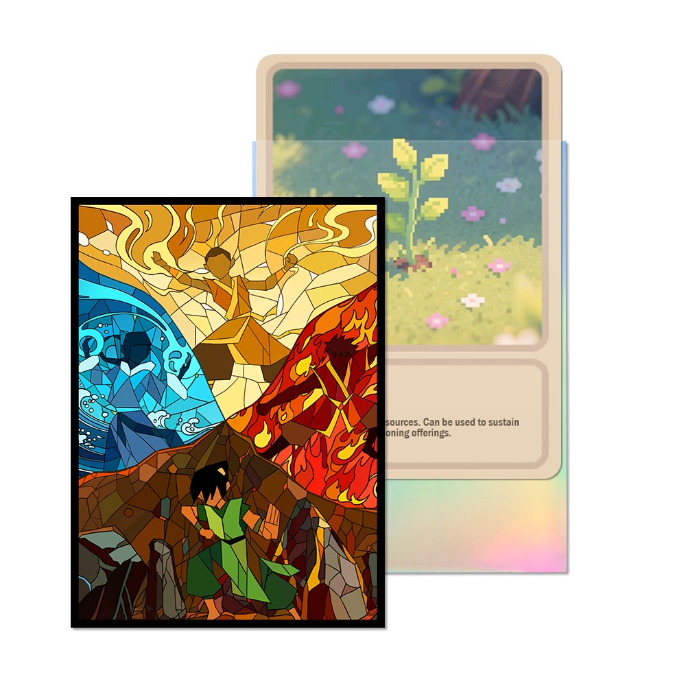 60 個 66X91mm ホログラフィック標準サイズ印刷アニ - Board Game Print のレビューと価格