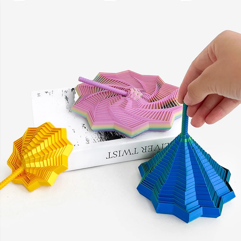 3D プリント拡張感覚フィジェットスターモデル視覚的イリュー - Board Game Print のレビューと価格