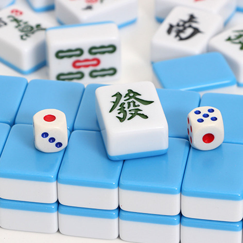 ポータブル旅行ミニ麻雀セット旅行麻雀セット収納ボックス付き落 - Board Game Master のレビューと価格