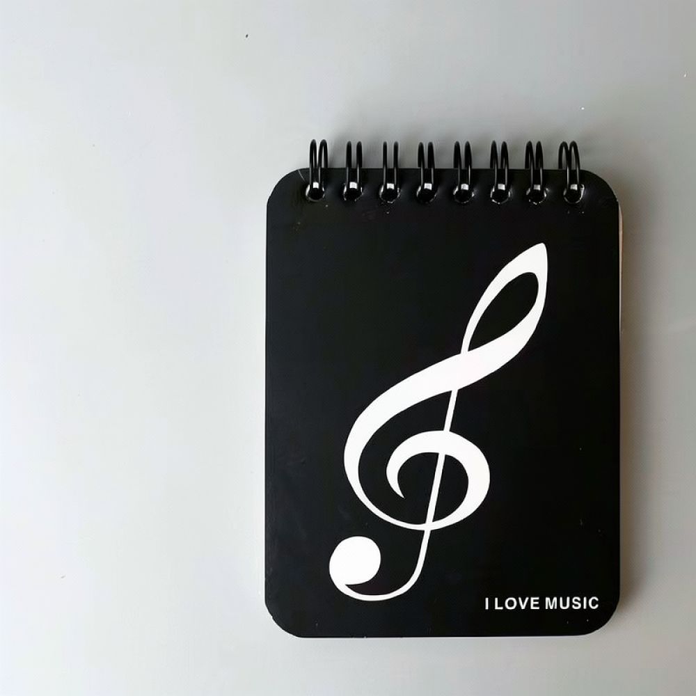 「周旭音楽テーマ」のポケットサイズのノート、小型のメモ帳、文 - Score Pad Notepad のレビューと価格