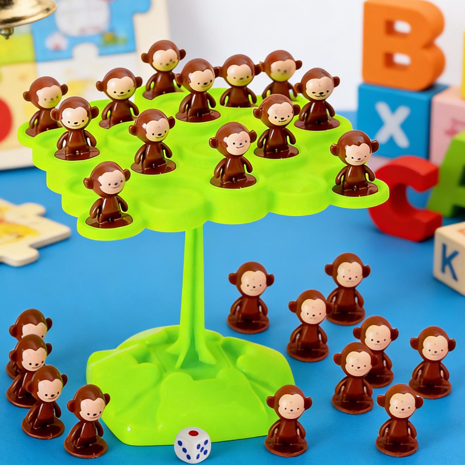 モンキーバランスツリー：バランス感覚を養うおもちゃ。子供向け - Board Game Idea のレビューと価格