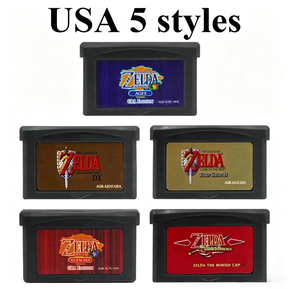 32 ビットビデオ GBA ゲームカートリッジゲームコンソー - Board Game Zelda のレビューと価格
