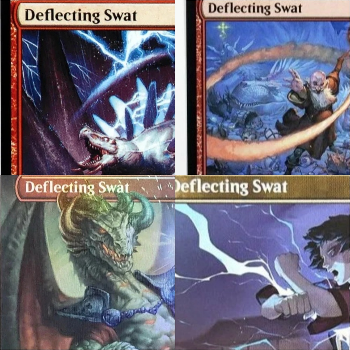 「デフレクトィング・スワット」TCGカード プロキシ ブラッ - Board Game History のレビューと価格