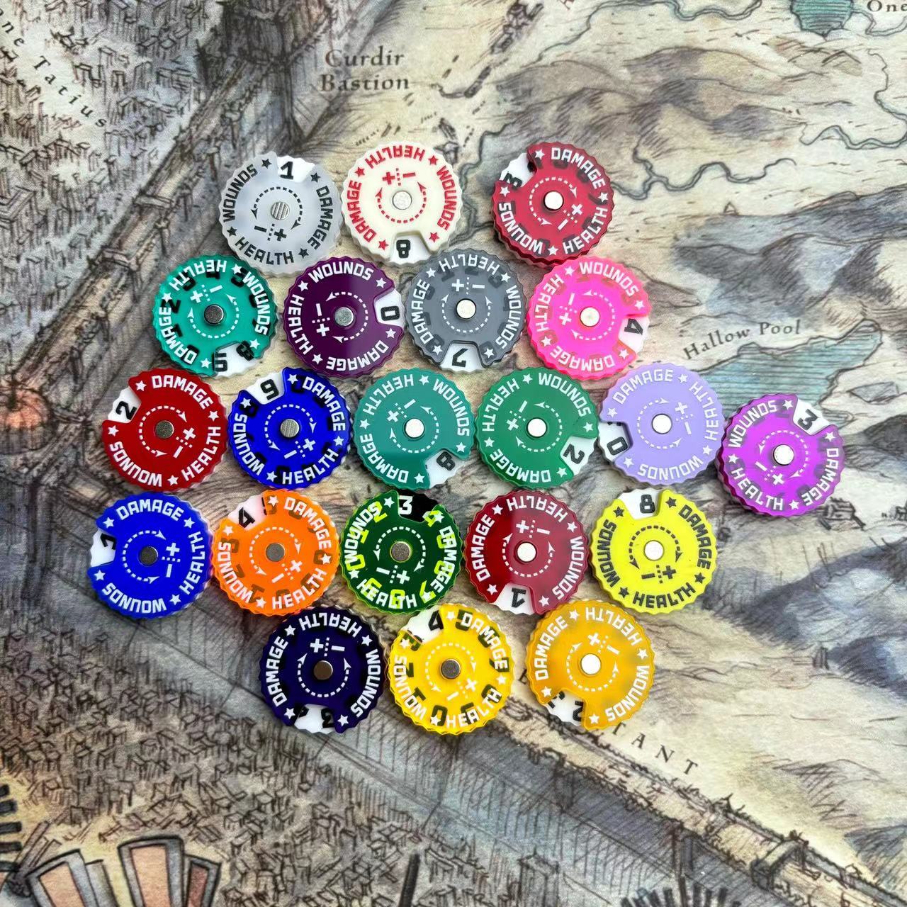 25x25x6mm 創傷トラッカー テーブル ゲーム トラッ - Board Game Path のレビューと価格
