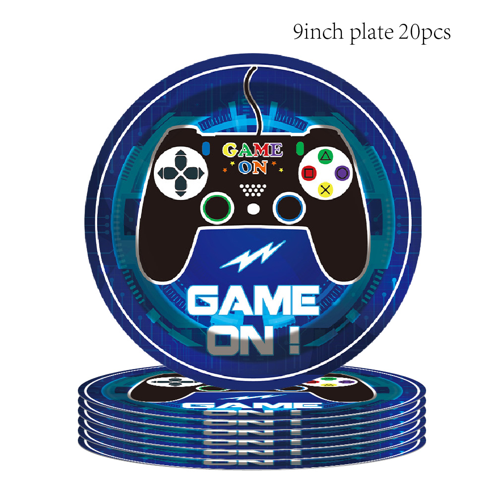 20人用ゲーム機テーマ使い捨て食器、ゲームボード、ゲームナプ - Board Game Vendetta のレビューと価格