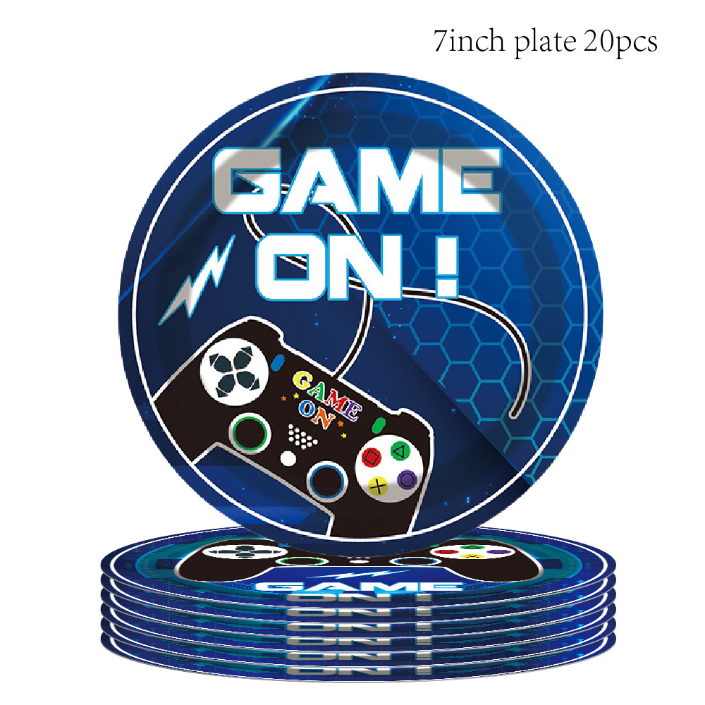 20人用ゲーム機テーマ使い捨て食器、ゲームボード、ゲームナプ - Board Game Vendetta のレビューと価格