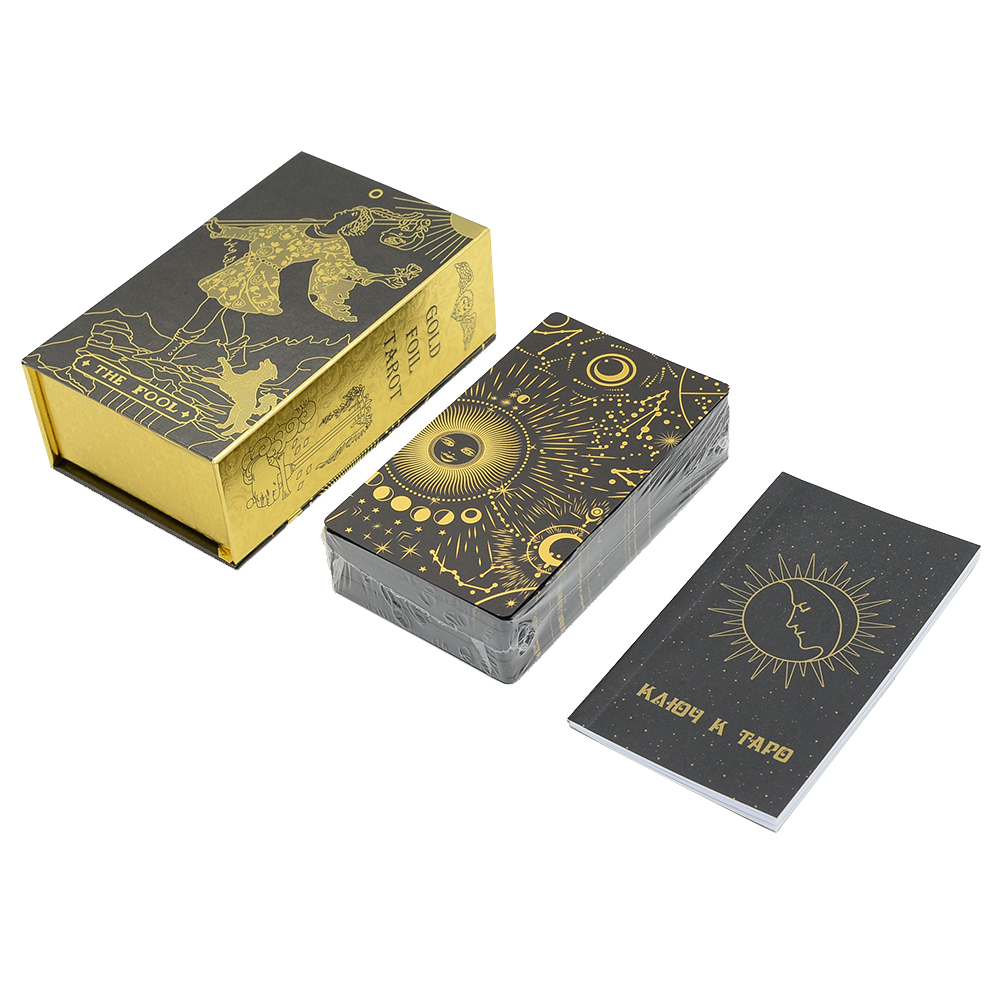 ロシア語版のタロットカード,12x7cm,防水,ギフトボック - Board Game Uno のレビューと価格