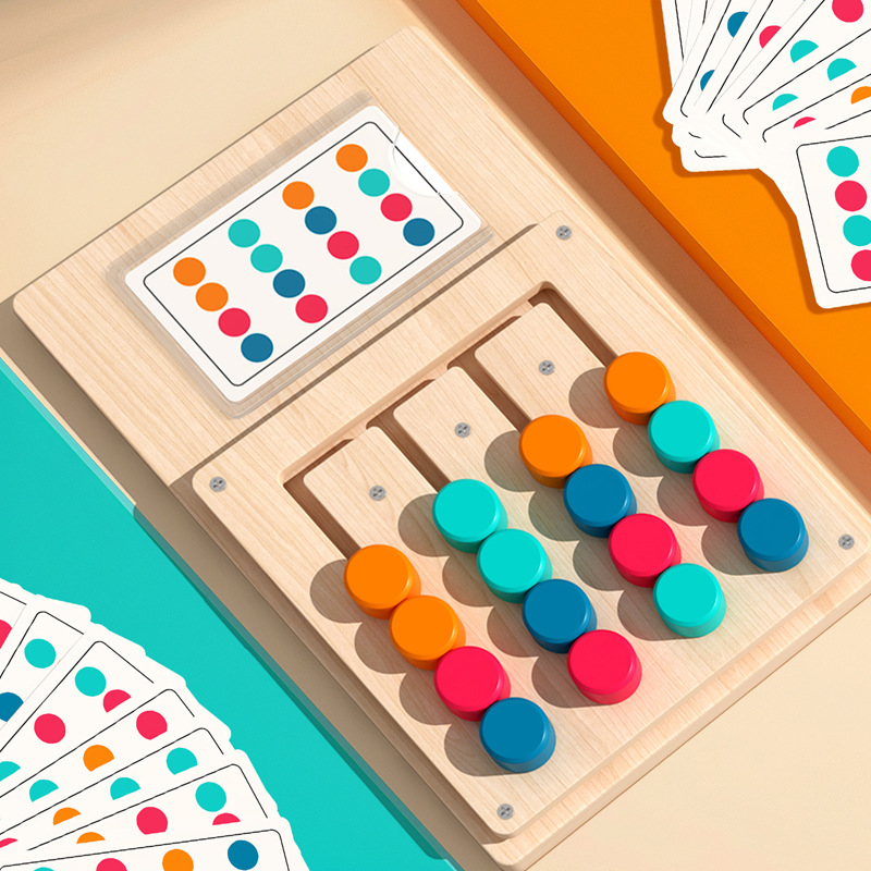 子供向けモンテッソーリ色形マッチング認知学習ボード 論理的思 - Board Game Idea のレビューと価格